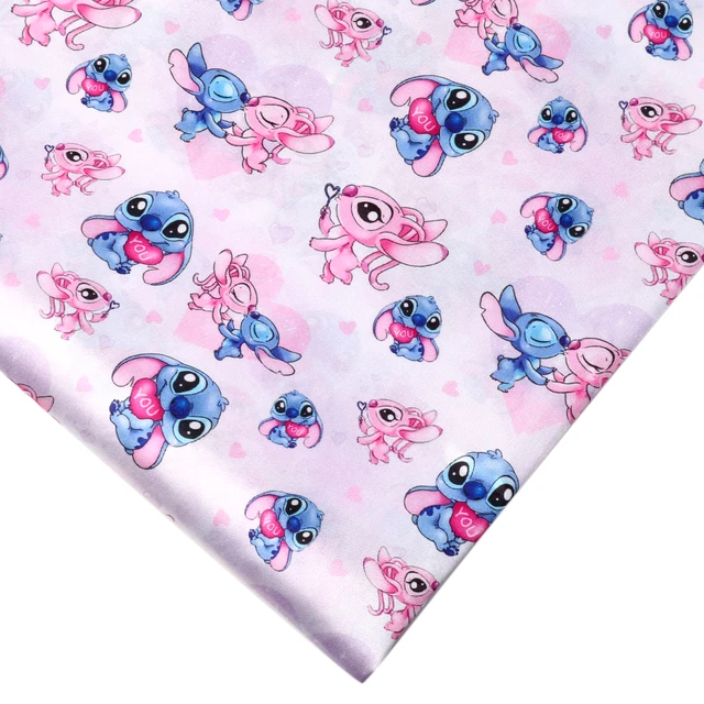 Disney Stitch Fabric Sewing, Disney Stitch Lilo Fabric