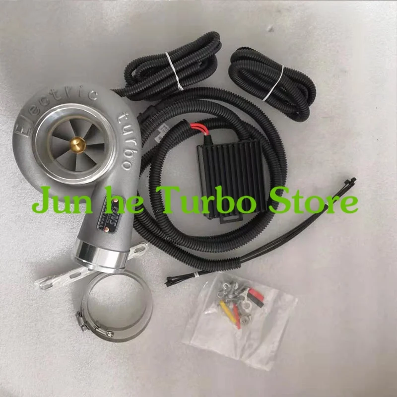Xinyuchen Electric Turbo Supercharger Kit Spinta Moto Turbocompressore Elettrico Filtro Aria Aspirazione Per Tutte Le Auto Migliora La Velocità