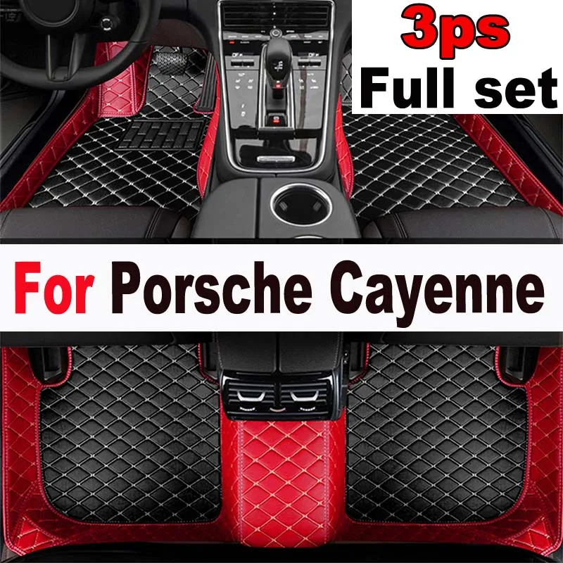 

Car floor mats for Porsche Cayenne 2006 2007 2008 2009 2010( Low match) Custom auto foot Pads automobile