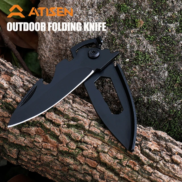 Stainless Steel Folding Knife Fillet Knife fishing boat fishing accessories  with PP Handle Easy To Carry Camping Meat Cutting - AliExpress