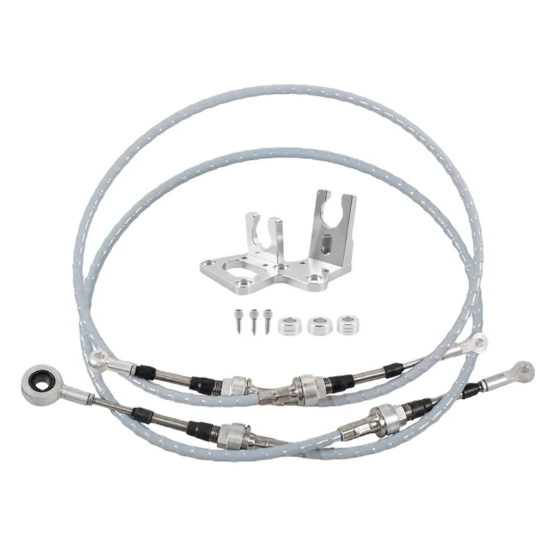 

RSX Shifter Cables and Trans Bracket Linkage for RSX K20 K20A K24 K Series EG EK DC2 Race Type-S & K-Swap Vehicles