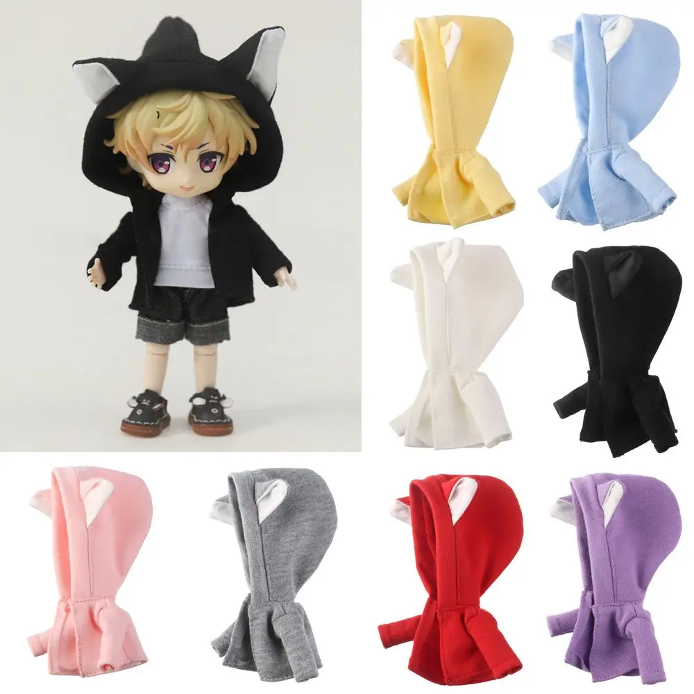 

Quality Doll Top Kids Toy Fashion 1/11 Doll Clothes Doll Sweatshirt Outfits Handmade Cartoon Hoodies Doll Jeans Shorts