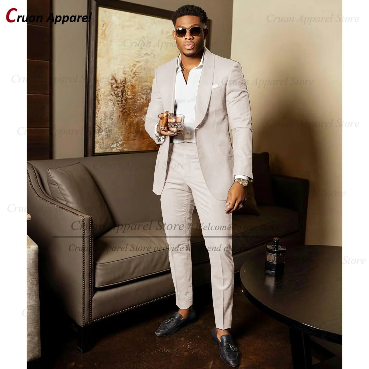 2025 traje de hombre verde salvia | Descuentos por volumen y ofertas de  dropshipping en AliExpress Business, image size:1261x1262