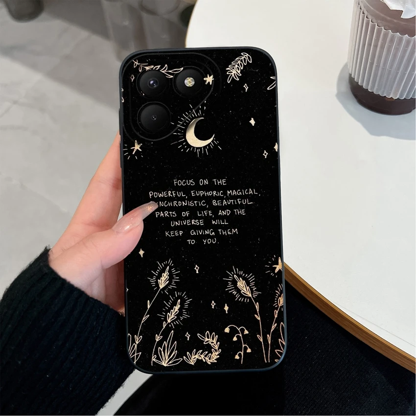 Fashion Astronaut Patterns Liquid Silicone Dustproof Phone Case