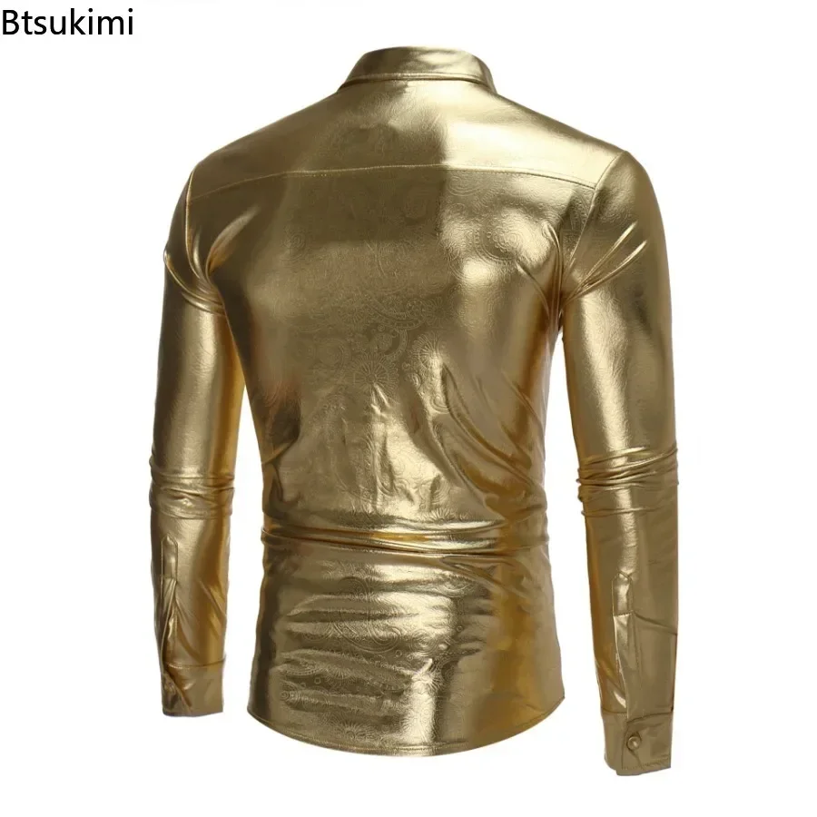 slim fit dress slacks Men's French Style Gold Accent Laced Business Dress Shirt Up To 5XL
