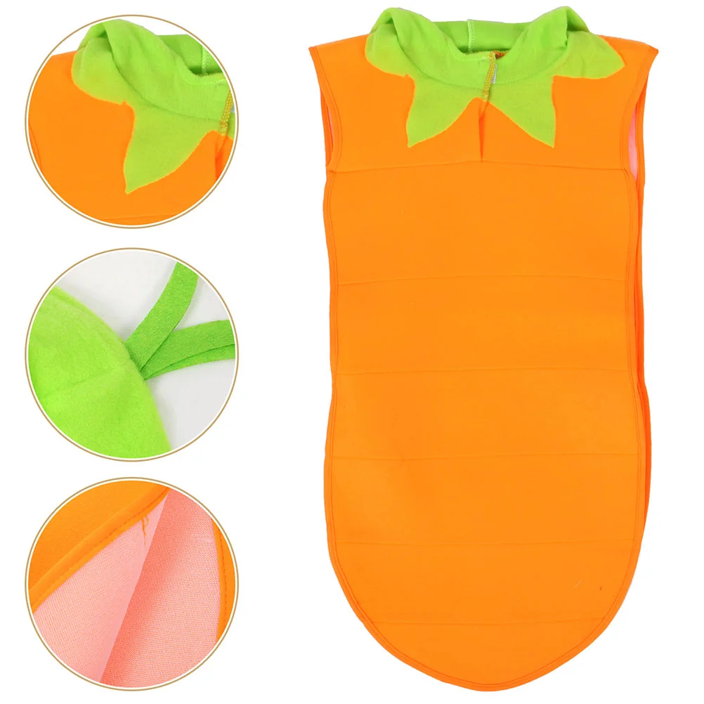 

Carrot Costume Cosplay Clothes Vegetable Costumes for Kids Children's Costumes/dance Prop