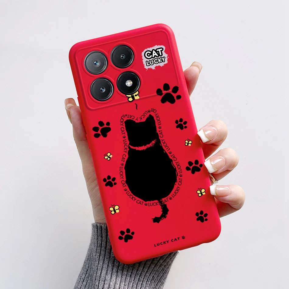 Cute Cartoon Cat & Frog Soft TPU Phone Case - Protective Bumper Cover