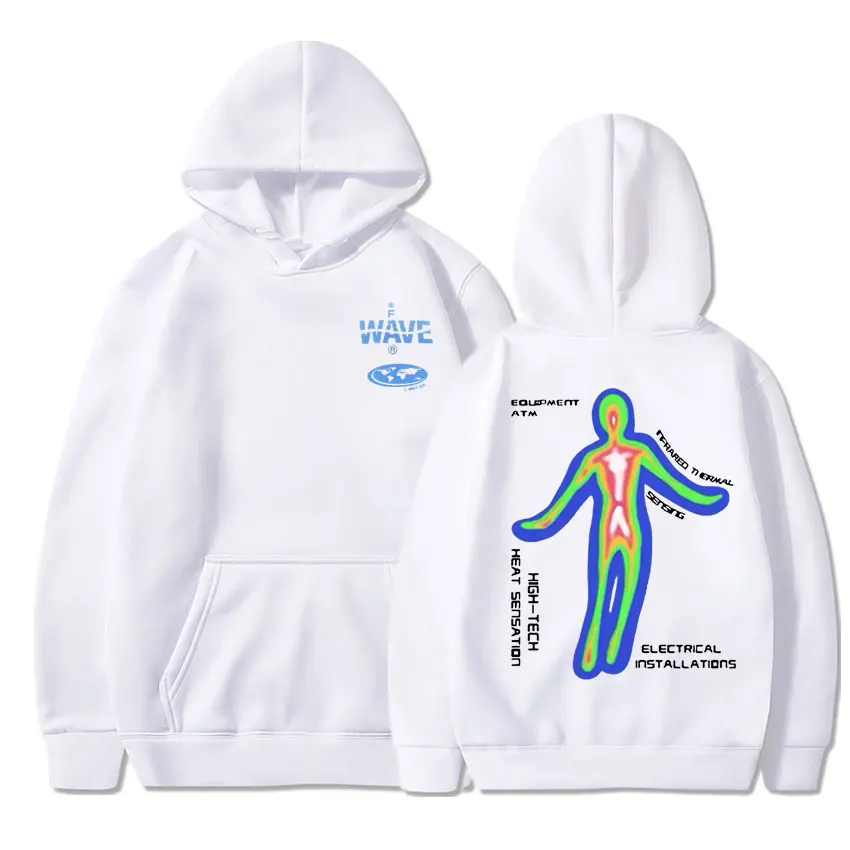 

Y2k Skeleton Thermal Imaging Graphic Print Hoodie Men's Hip Hop Streetwear Men Women Fleece Cotton Hoodies Unisex Sweatshirt