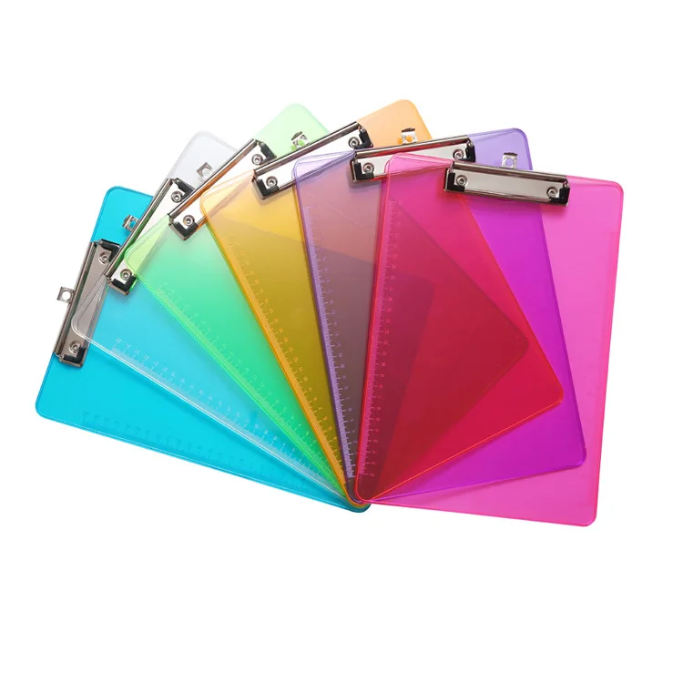 

Dedicated A4 Plastic File Hook Clip Writing Flat Splint File Folder Ps Transparent Folder Can Print Logo.