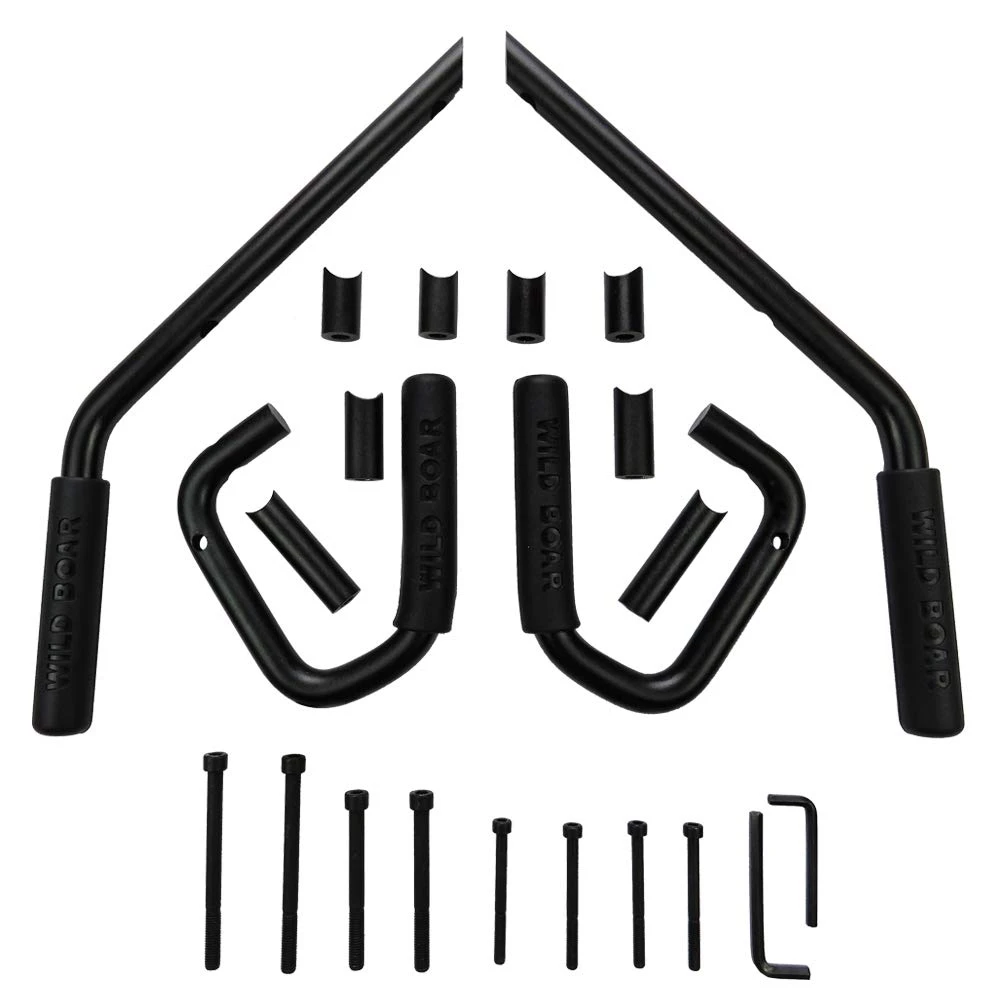 

Подлокотники прикрепляют рукоятку захвата к 2007 - 2017 Jeep Jk Wrangler и неограниченные 2 / 4 двери-двойные (черные)