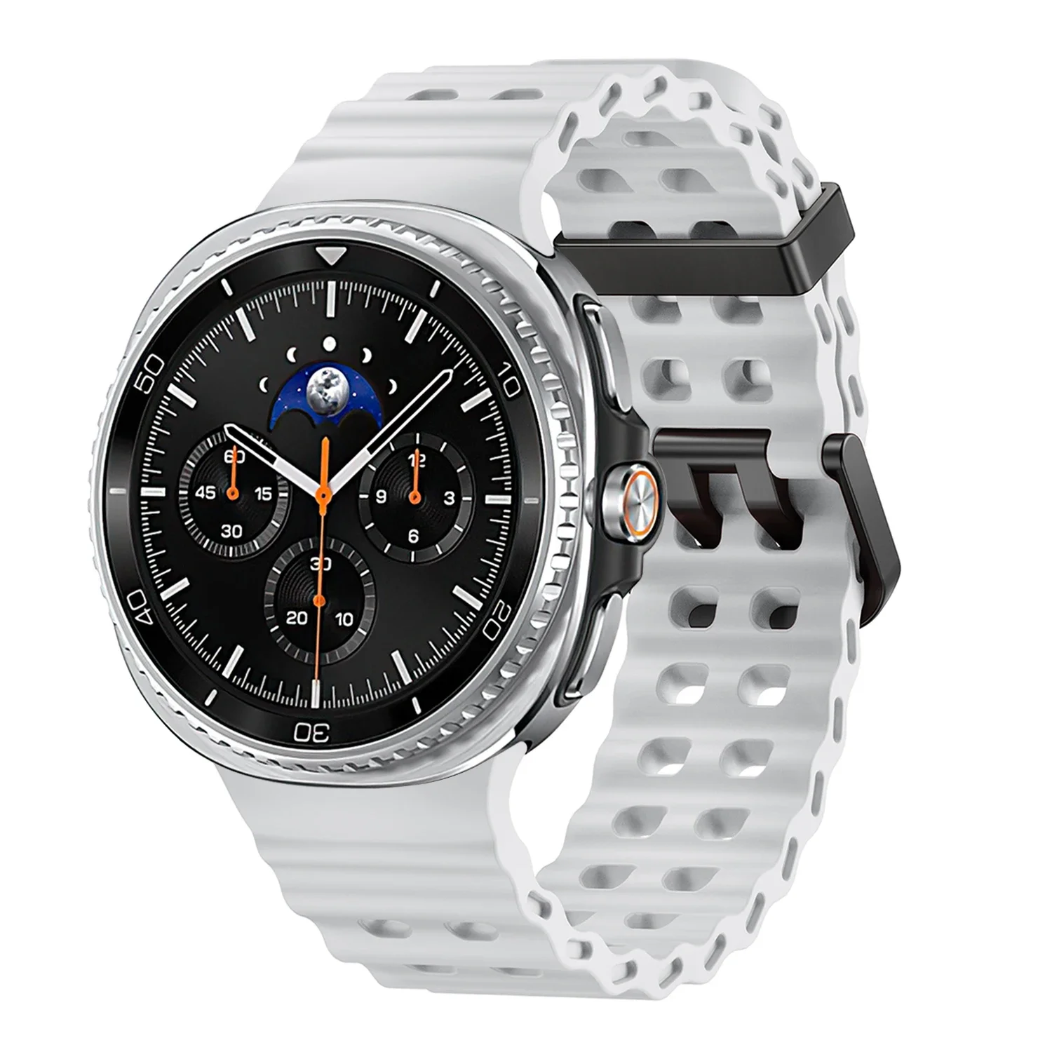 Premium Silicone Watchband for Samsung Galaxy Watch - Marine Blue