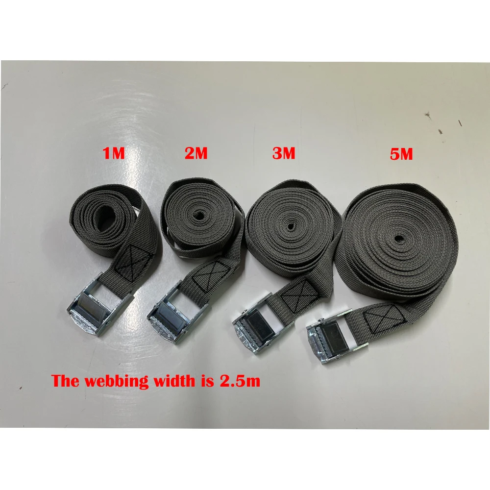 Cargo Straps With Buckle Tie-Down Belt for Motorcycle Car Bicycle Metal Tow Rope Strong Ratchet Fixing Belt for Luggage Bag, cargo straps,cargo tie down strap,tie down straps,lashing strap