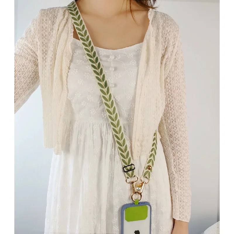 Adjustable Long Mobile Phone Lanyard Wrist Straps Lanyard for Keys Phone Charm Phone Strap Charm Strap Anti-lost Strap Rope