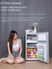 Small refrigerator Home small dormitory rental room frozen refrigeration mini double door refrigerator freezer  무선냉장고  alpicool 2