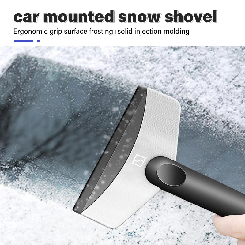 Car Ice Scraper Snow Removal Shovel Stainless Winter Accessories For Zeekr X 001 009 EV-Krypton