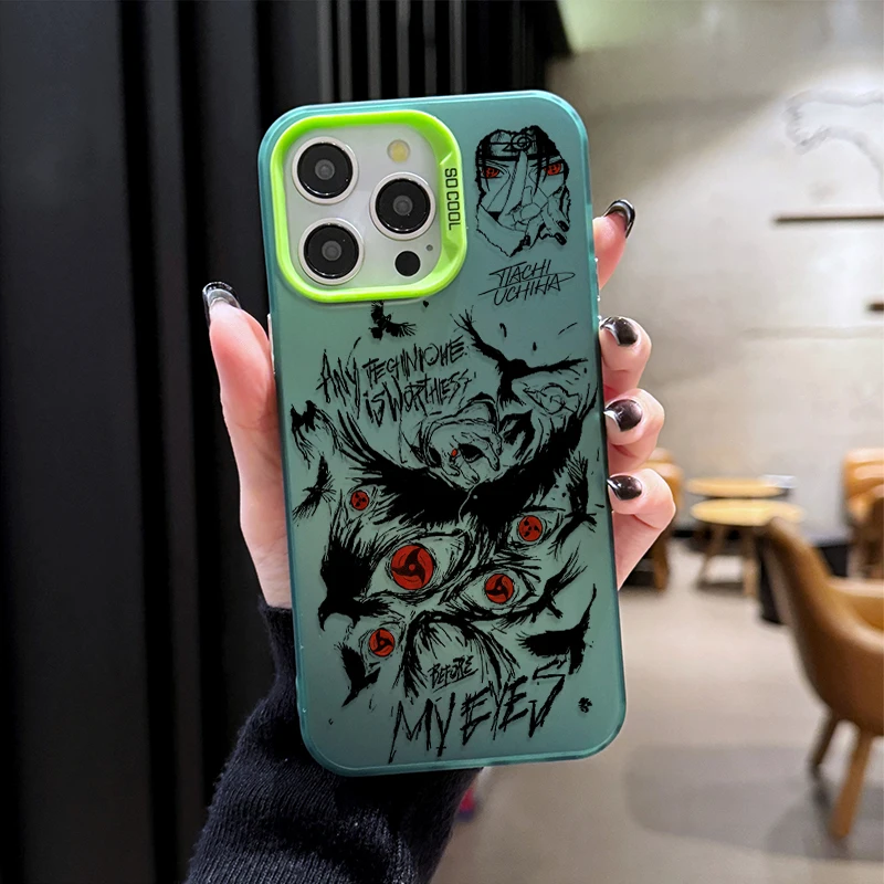 Naruto Itachi SHARINGAN Protective Phone Case