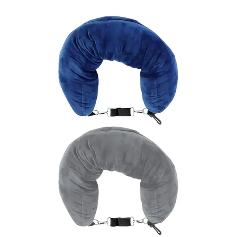 

Plush Travel Neck Pillow Multipurpose U-Shaped Travel headrest Comfortable Luggage Soft Pillowcase for Travel Camping vacation