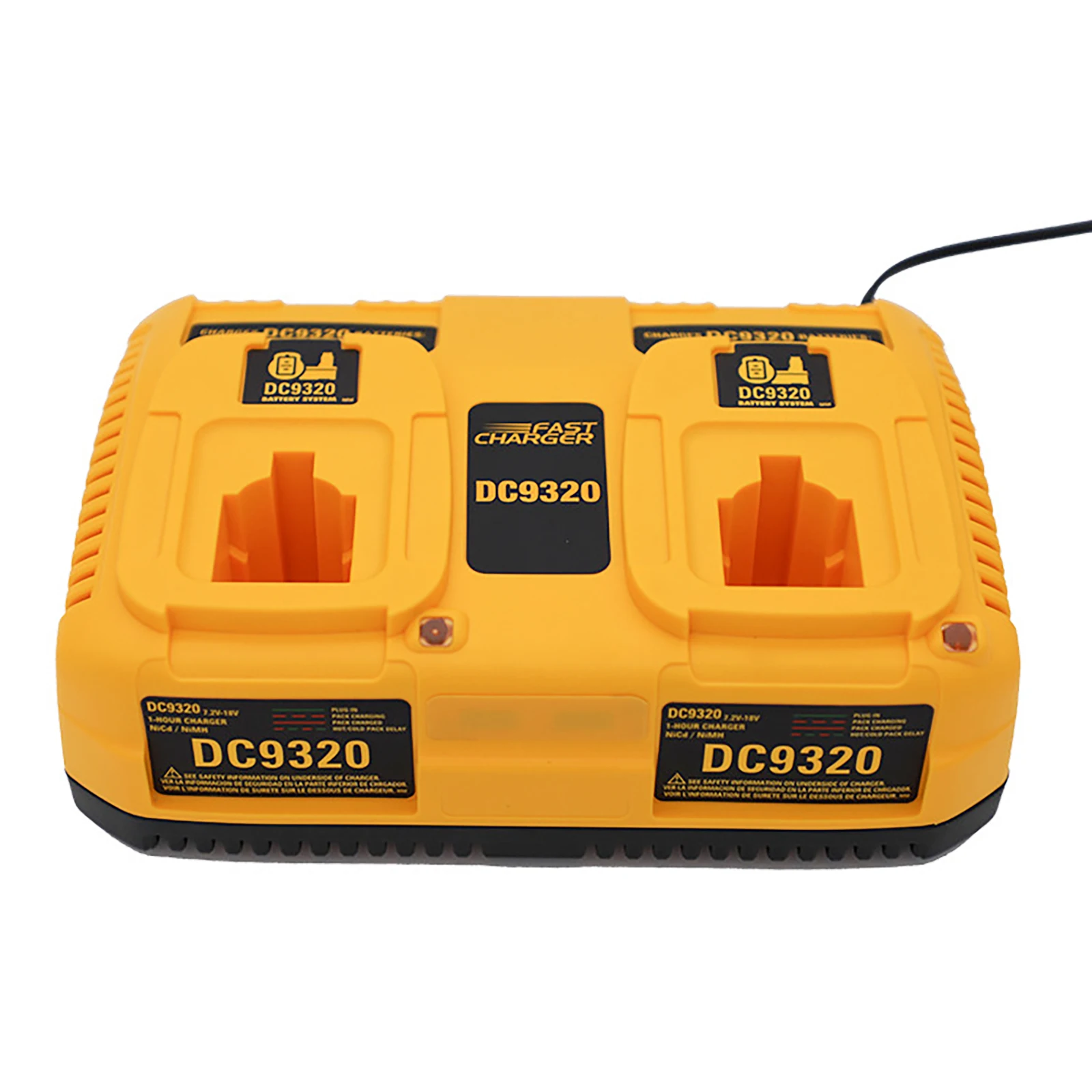 

DC9320 Battery Charger Dual Ports for Dewalt 7.2-18V Ni-MH & Ni-CD Battery DC9098 DW9072 DC9096 DC9099 DC9091 DC9071 DE9057