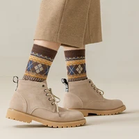 Men's Dress Socks,Cotton Crew Socks,Breathable and sweat-absorbing ,Funky Colorful Pattern Crew Socks 5