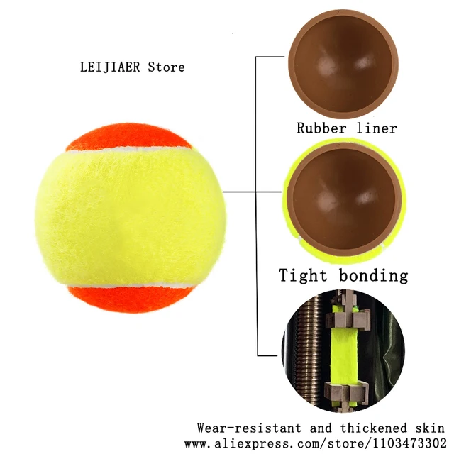 Beach Tennis Balls Training Practice Beach Tennis Racket Dedicated 3 Pcs 5