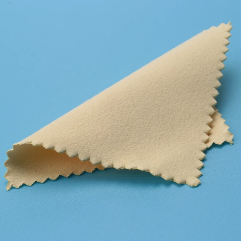 

200 шт., салфетка для чистки ювелирных изделий, серебристая полировальная ткань, индивидуально упакованная (желтый, 3,15 дюйма X 3,15 дюйма)