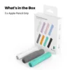 Pen Grip Non-Slip Protective Cover Suitable For Apple Pencil 3 2 1 USB-C Silicone Easy to Hold the Pen Grip Protective Cover 1