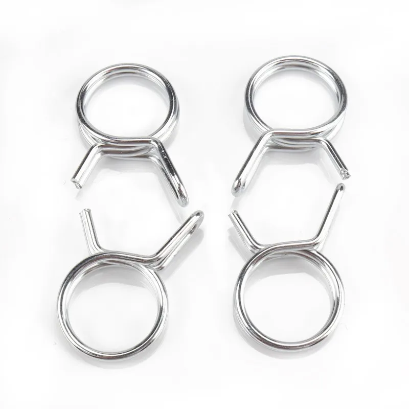 Custom 20pcs M6M23 Fuel Line Hose Tubing Spring Clips Clamps