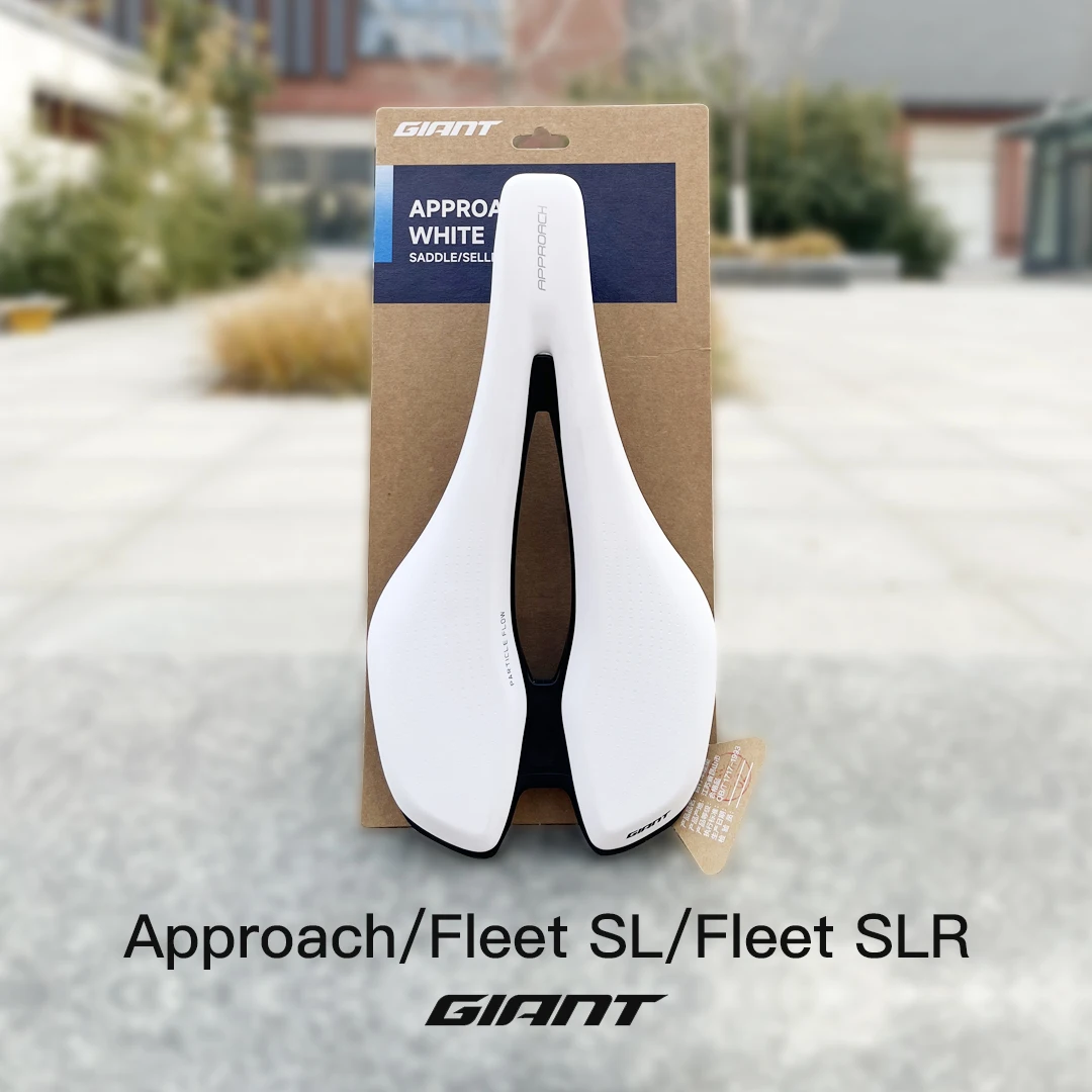 (GIANT)white Fleet SLR SL Approach TCR Road Bike Saddle