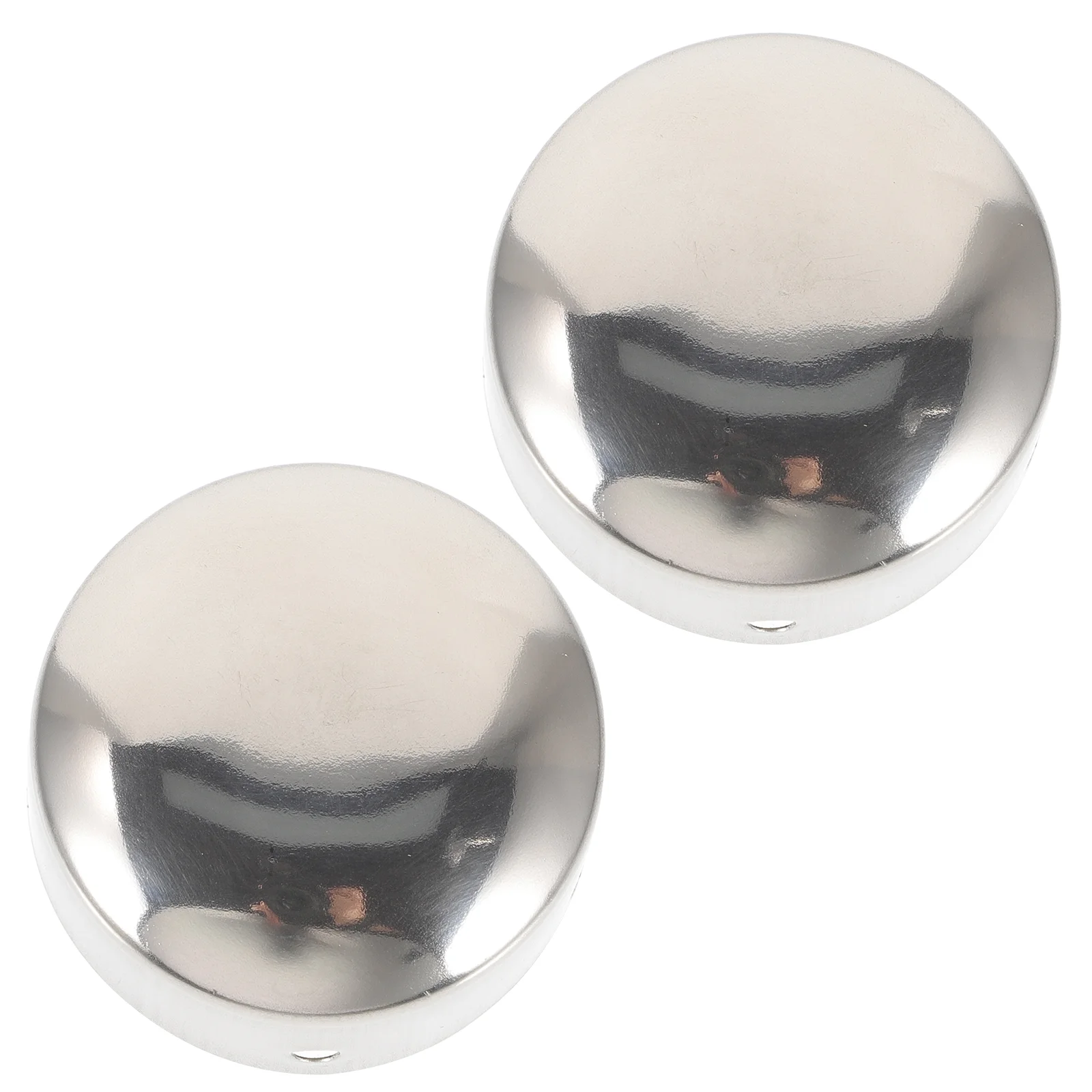 

2 Pcs Caps for Tube Tubing Cover Decorative Trim Grab Bar End Handrail