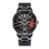 Mens Fashion Sports Watches Men Casual Waterproof Quartz Wrist Watch Creative Designed Stainless Steel Mesh Belt Wristwatches 5