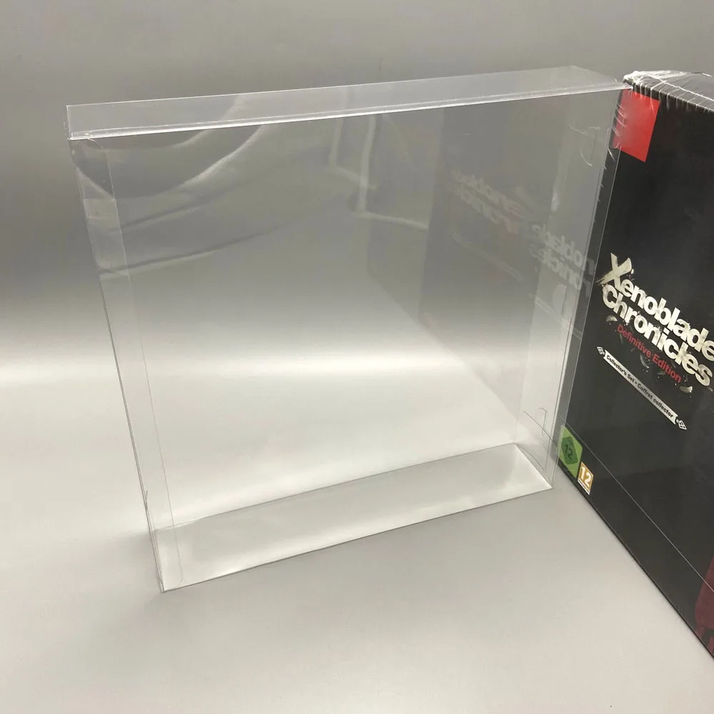 Tampa Pet Transparente para Switch Armazenamento de Jogos Caixa de Exibição Switch ns Xobioblink Crônicas Versão Normal ue - Image 2
