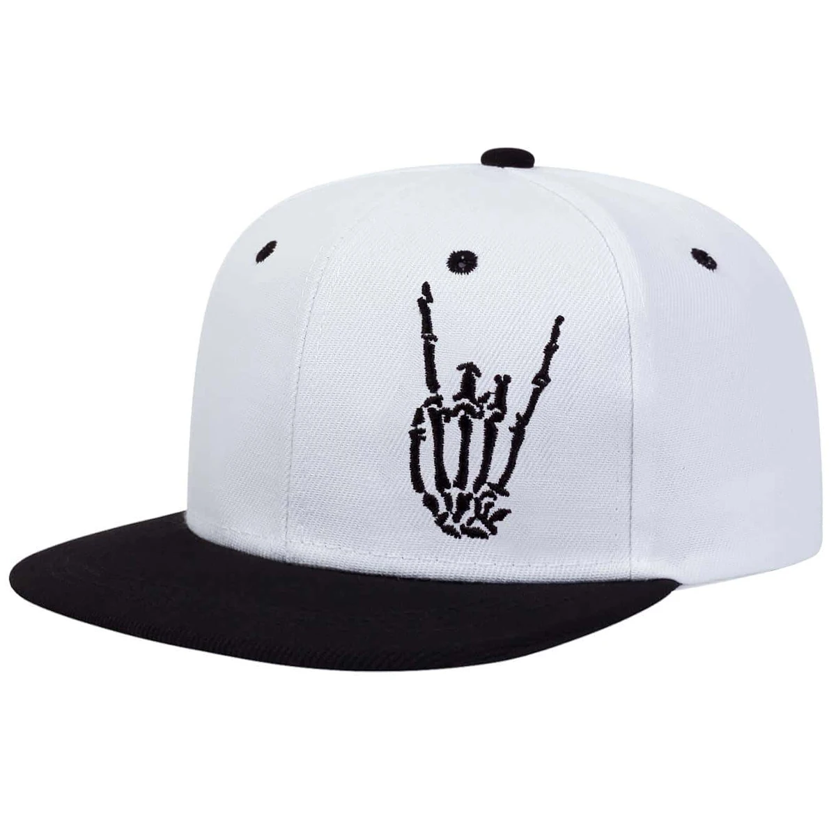 Skeleton Fingers Embroidered Cap – Unisex Hip-Hop Hat 3