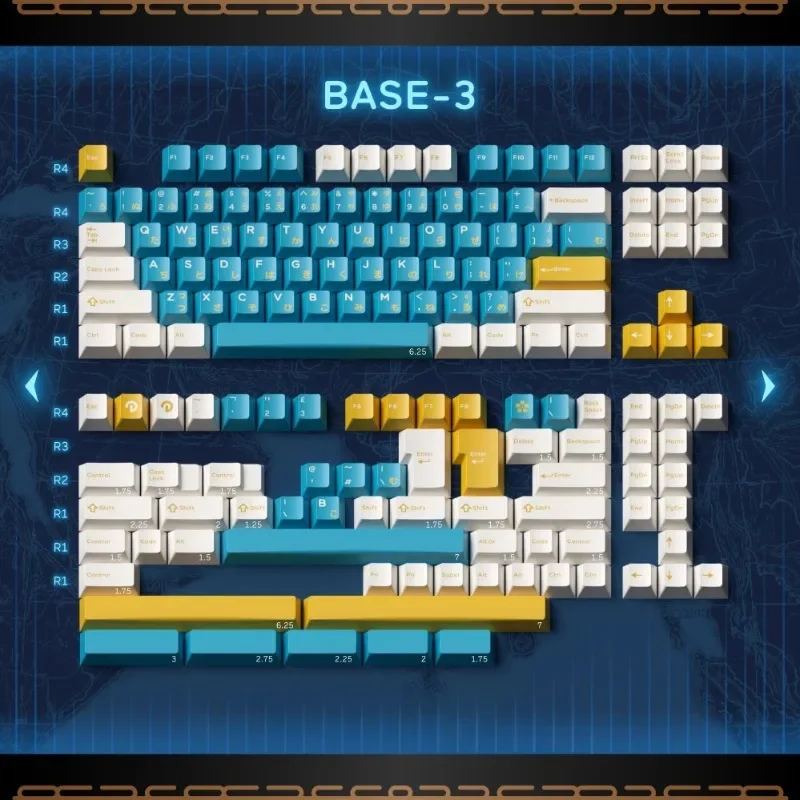 Domikey Adventurer R2 Keycap Set ABS Custom Glove Original