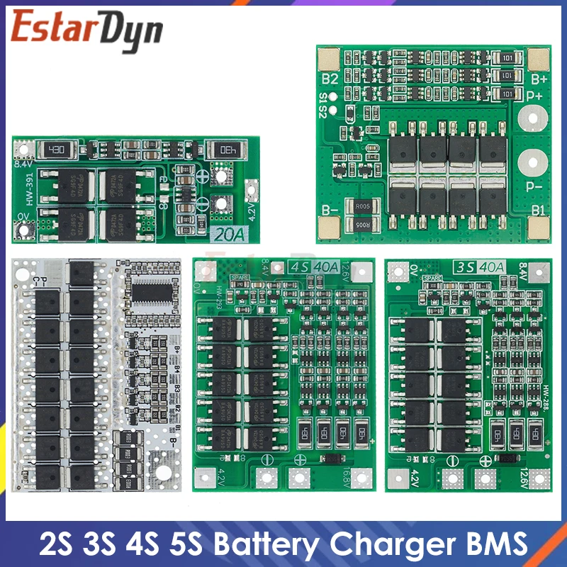 High-Performance Lithium Battery Charger Protection Board with Balancing for Power Tools