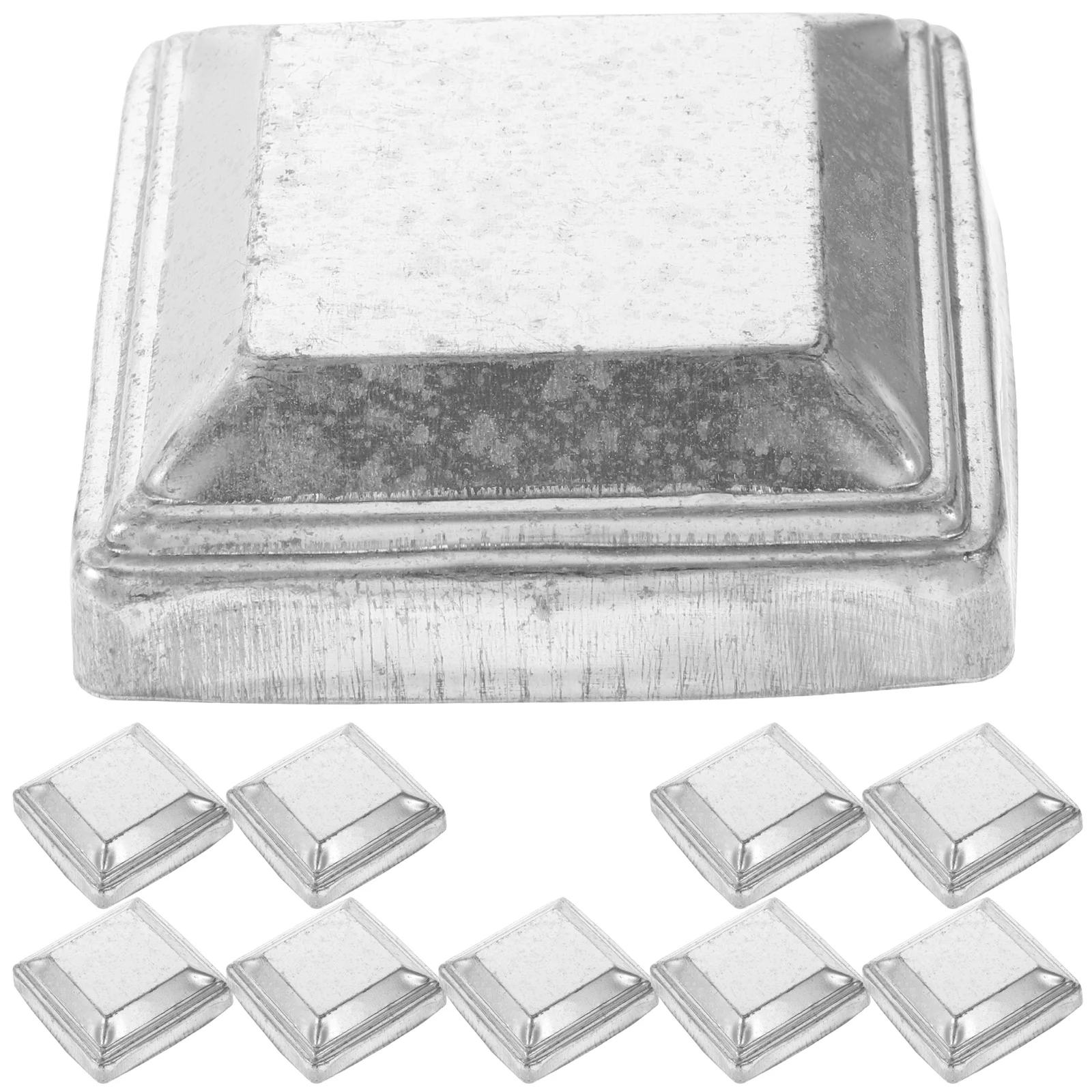 

Wrought Iron Fence Accessories Post Cover Caps Finials Decorative Column Wraps Porch Garden Corridors Chair Decorations