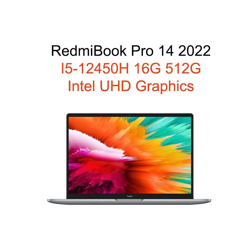  RedmiBook Pro, Диагональ экрана 14 дюймов, фонарь 16 ГБ, 512 ГБ, NVIDIA GeForce MX550, 2 Гб GDDR6, ноутбук 12-го поколения с процессором Intel 