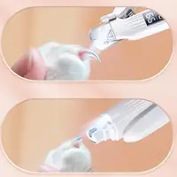 2 In 1 Electric Pet Nail Grinder Led Light Cat Dogs Nail Clippers Usb Rechargeable Nail Cutter Grooming Trimmer Pet Supply 5
