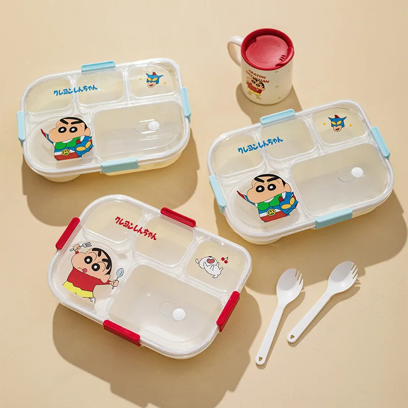 

Kawaii Crayon Shin-Chan Anime Hobby Cartoon Compartment Lunch Box Office Lunch Box