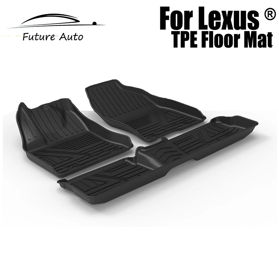 Car Floor Mat For Lexus Rx450hl (6/7 Seats) Ct Rx Ux Es Nx Tpe Rubber