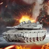 1/16 RC Tank Israel Merkava 4M Main Battle Tank Metal Model Boy Toy 1