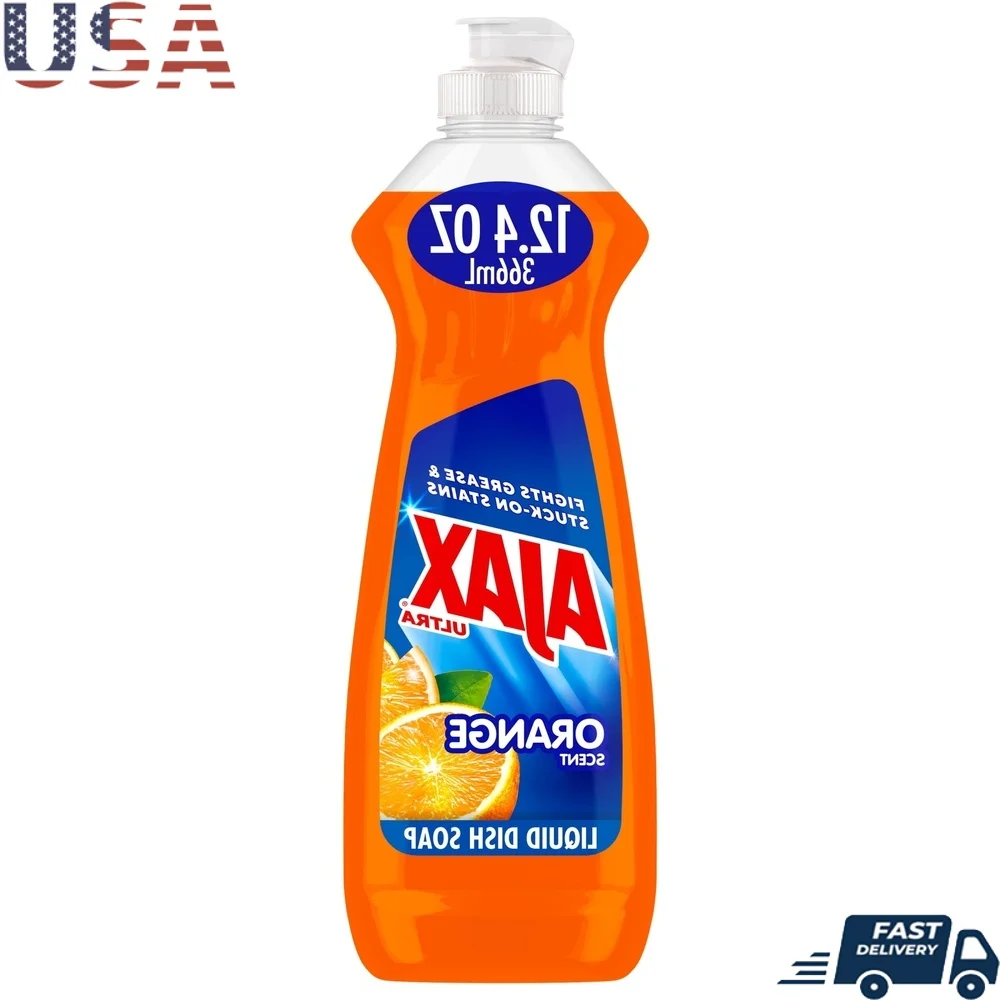 Dish Soap Liquid 12.4oz Citrus Fresh Orange