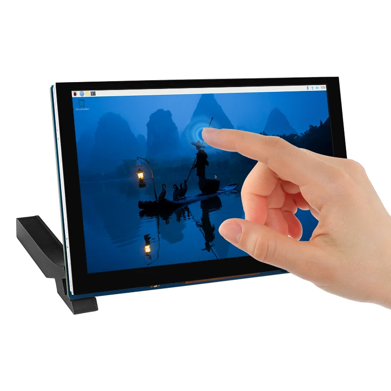 라즈베리 파이 5인치 IPS 디스플레이 정전식 터치 스크린 800 x 480 MIPI DSI 인터페이스 모니터 화면 (라즈베리 파이 5, 4B, 3B 호환)