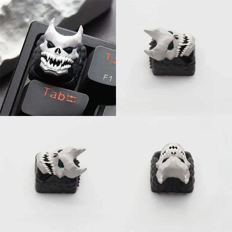 Anime-Inspired Cute Artisan Keycap - Resin Key Caps for Mechanical Keyboards, Perfect Gamer Gift