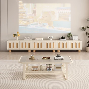 Console TV europee premium Bellezza Trendy Squisito versatile supporto TV Design unico Szafka Pod Telewizor Mobili per soggiorno