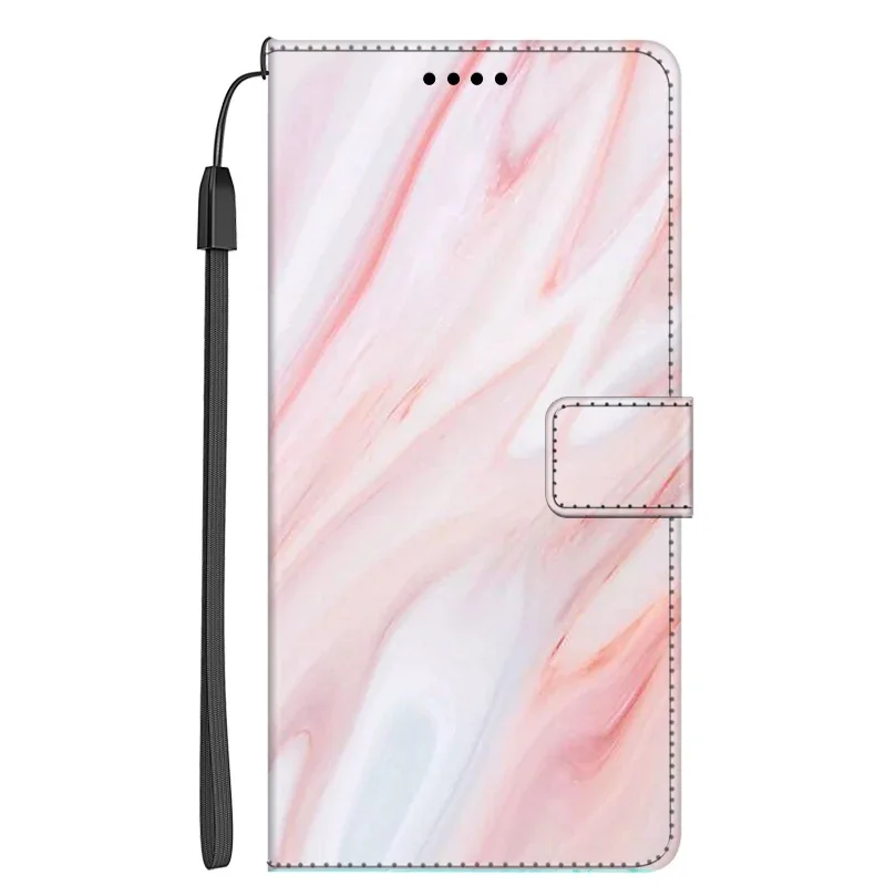 Elegant Marble Flip Leather Wallet Phone Case