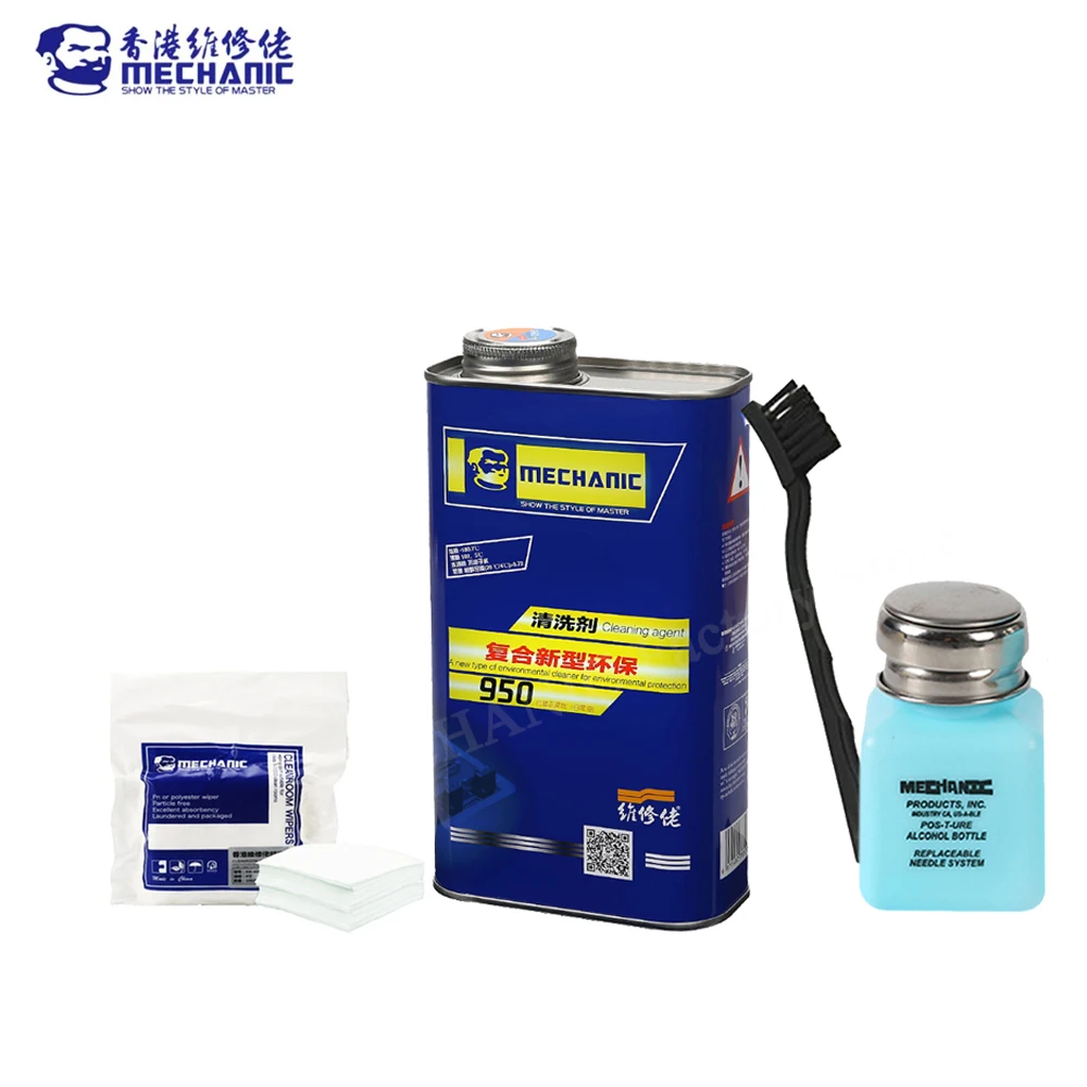 

MECHANIC 950 750g Compound New Eco-friendly PCB Circuit Board Cleaner computer motherboard washing mobile phone repair cleaner
