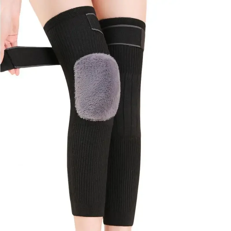LPHFDCS Knee Pads 1 Pair Winter Warm Knee Pads Leg Support