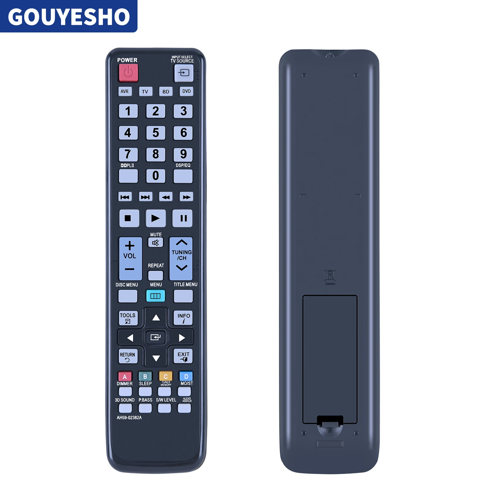 

New Remote Control For Samsung AH59-02382A HT-E6500 HT-E6550W HT-ES8209 AH59-02381A HT-D7200 AH59-02407A DVD Home Theater System