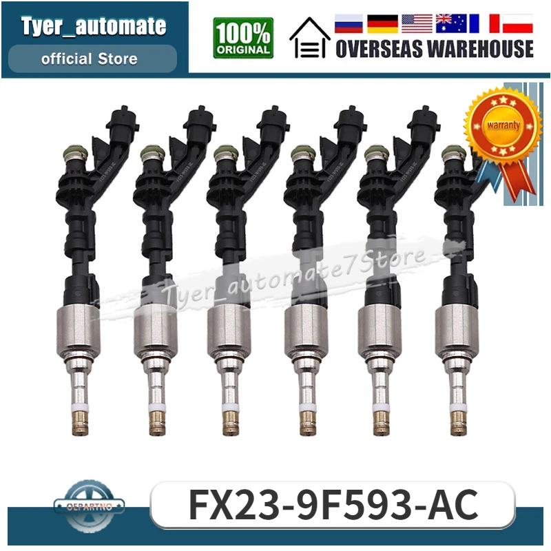 

Fuel Injector FX23-9F593-AC FX23 9F593 AC For Jaguar F-Type XJR XF XFR XFR-S XJ 3.0L