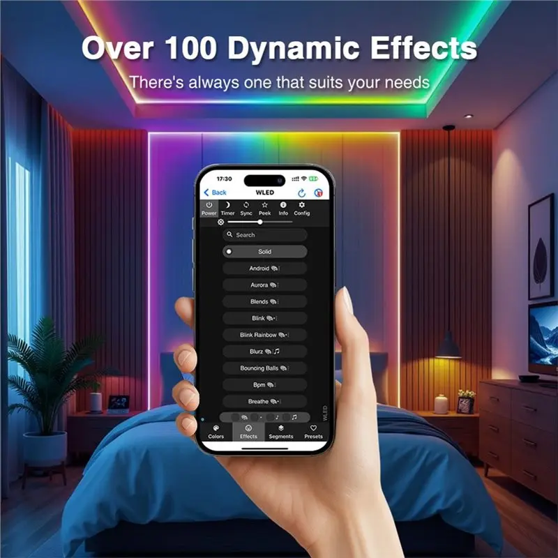 GLEDOPTO WLED 컨트롤러 엘리트 1D2P-EXMU GL-C-620WL 디지털 RGBIC PWM 단일 색상 LED 스트립용 내장형 릴레이 퓨즈 이더넷